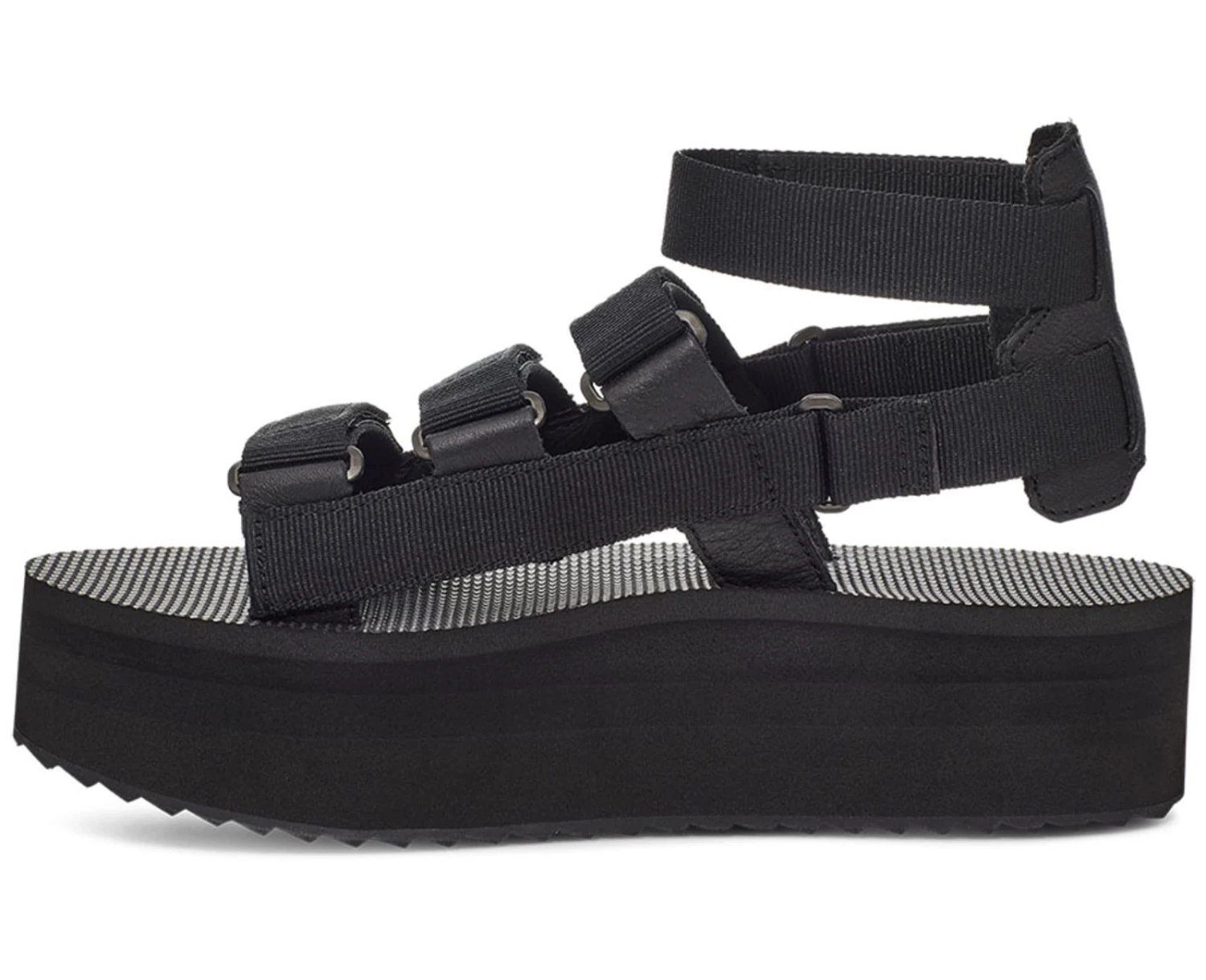 Teva Women's Flatform Mevia - Black - 11 4 Teva Women's Flatform Mevia - Black - 11 - Image 2