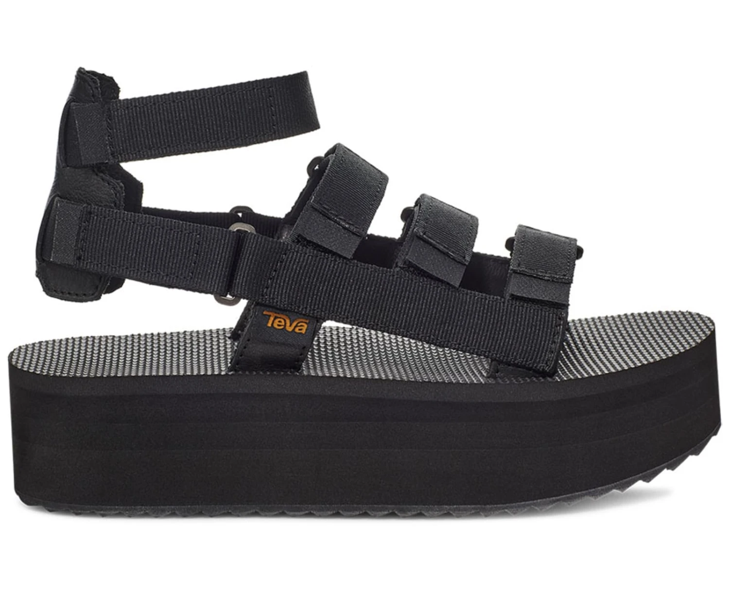 Teva Women's Flatform Mevia - Black - 11 5 Teva Women's Flatform Mevia - Black - 11 - Image 3