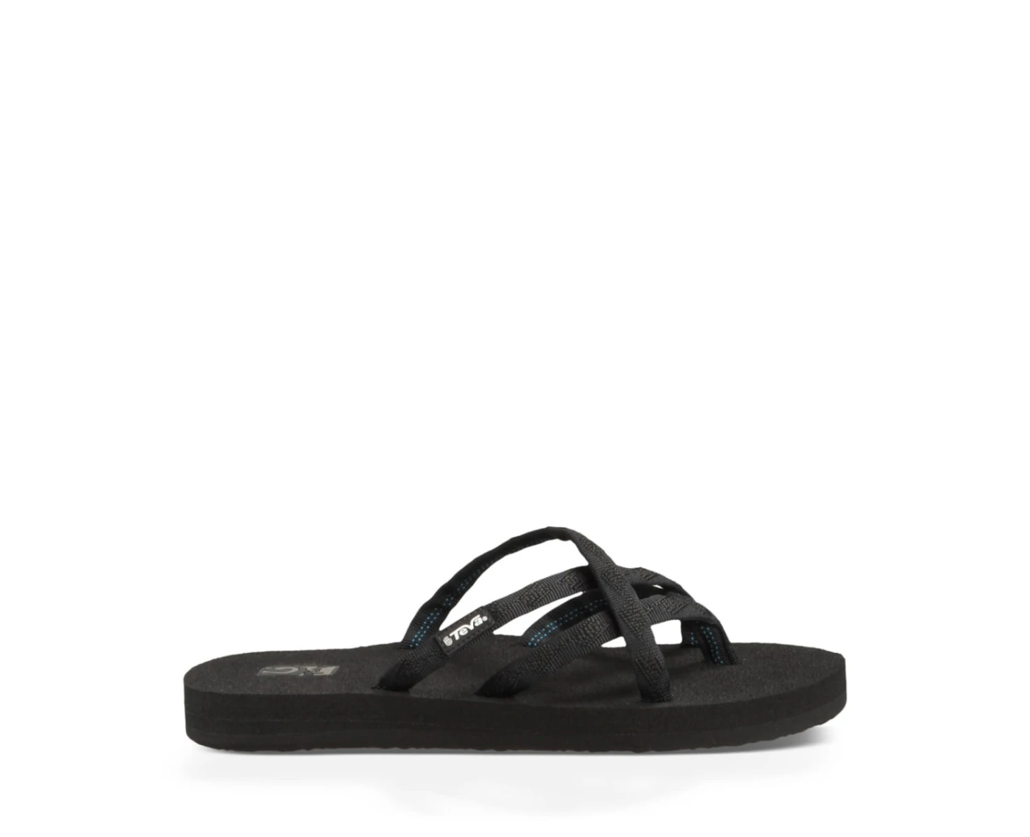 Teva Women's Olowahu Sandal Mix B Bracken On Black - 8 3 Teva Women's Olowahu Sandal Mix B Bracken On Black - 8