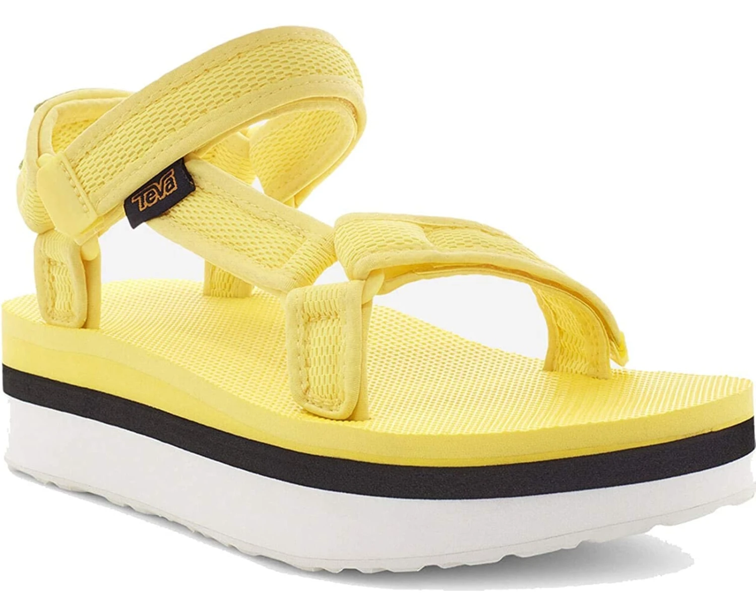 Teva Women's Flatform Universal Mesh Print - Limelight - 10 5 Teva Women's Flatform Universal Mesh Print - Limelight - 10 - Image 3