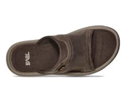 Teva Men's Langdon Slide - Walnut - 10 -Teva Store 3b6ab21c4082c563dfbb6ca63c182466