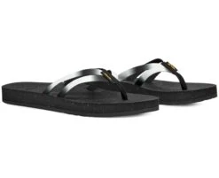 Teva Women's Reflip Strappy Gradiate - Aura Black/ White - 07 -Teva Store 560fc834d506756670203bdbfb2a3723