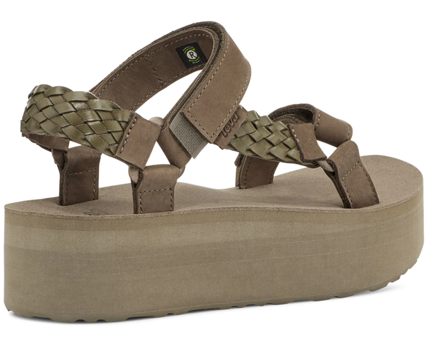 Teva Women's Flatform Universal Interweave - Olive - 07 5 Teva Women's Flatform Universal Interweave - Olive - 07 - Image 3