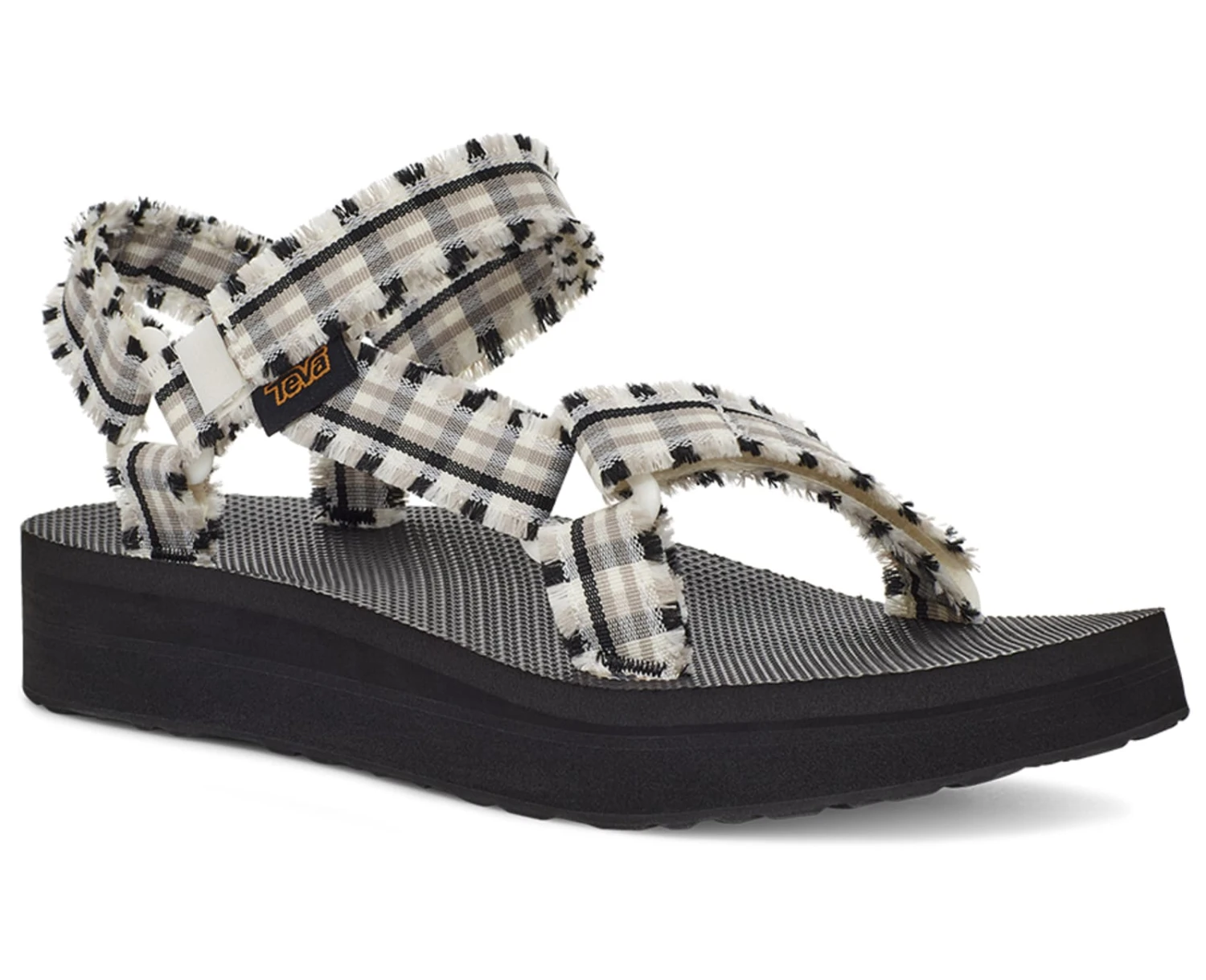 Teva Women's Midform Fray - Frazier White/ Black - 10 3 Teva Women's Midform Fray - Frazier White/ Black - 10