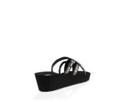 Teva Women's Mush Mandalyn Wedge Ola 2 Fleur Black/White - 11 -Teva Store 9b650e5f3f2281d02920bb30c1c25c2c