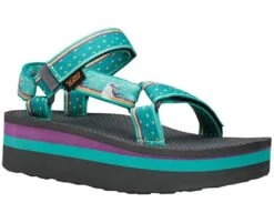 Teva Women's Flatform Universal - Unicorn Waterfall - 6 -Teva Store ffc49b85612d0ce203135262c3d15af7